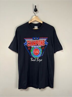 Vtg 1989 Detroit Pistons Championship Shirt